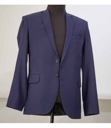 Men's formal dark blue suit